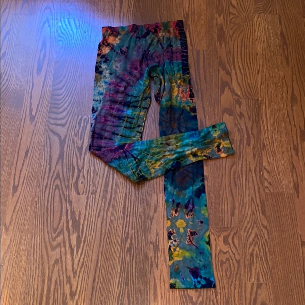 Tie-dye leggings